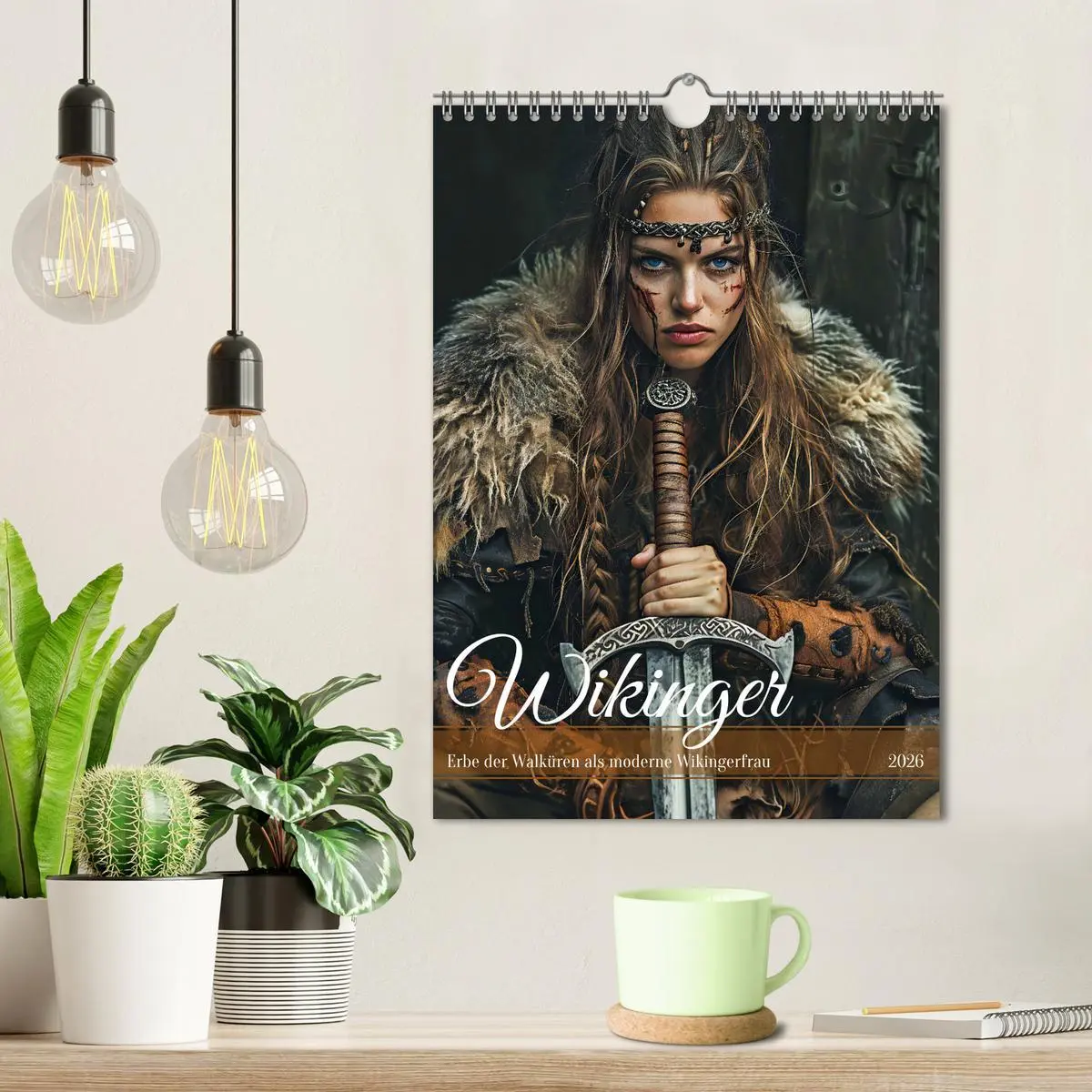 Bild: 9783516284447 | Wikinger - Erbe der Walküren als moderne Wikingerfrau (Wandkalender...