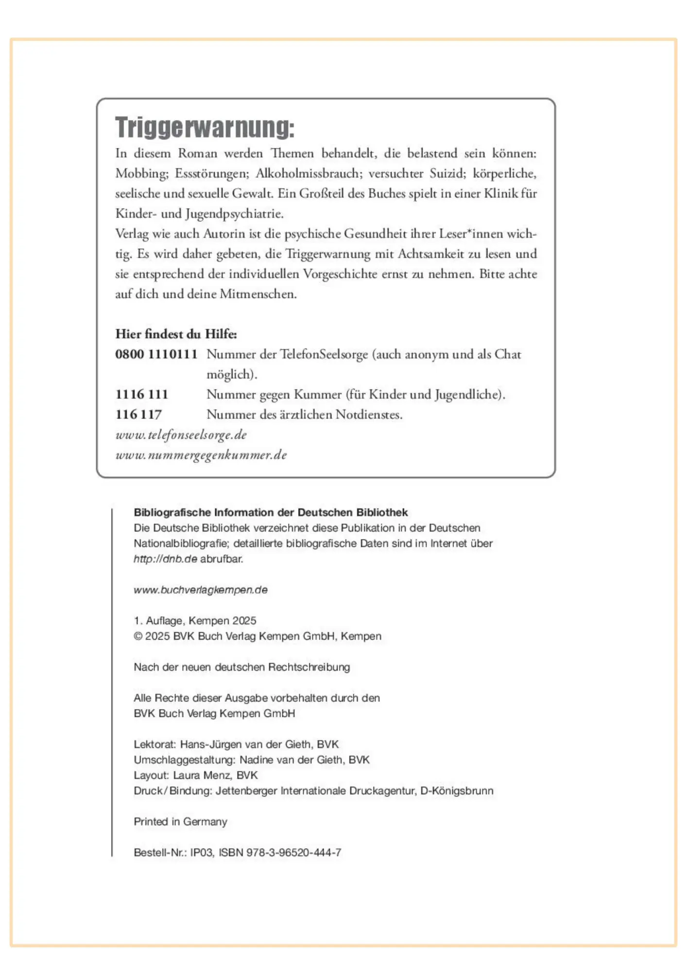 Bild: 9783965204447 | Die Verwandlung in Julia oder Kafkas Käfer | Mehr als ein Liebesroman