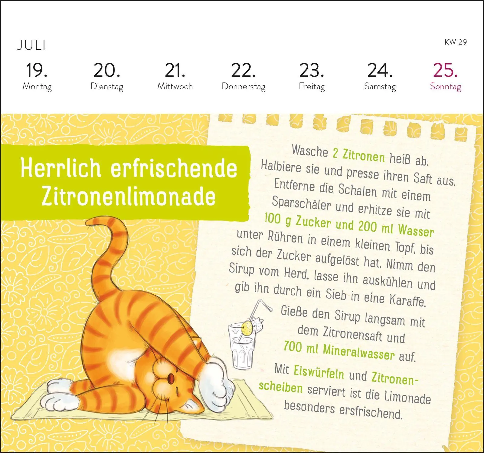Bild: 4036442014547 | Postkartenkalender 2027: Om-Katze: In der Ruhe liegt die Kraft | 54 S.