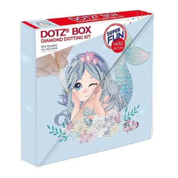 Cover: 4895225924547 | Diamond Dotz Meerjungfrau Sternchen | 2592454 | Deutsch | 2024
