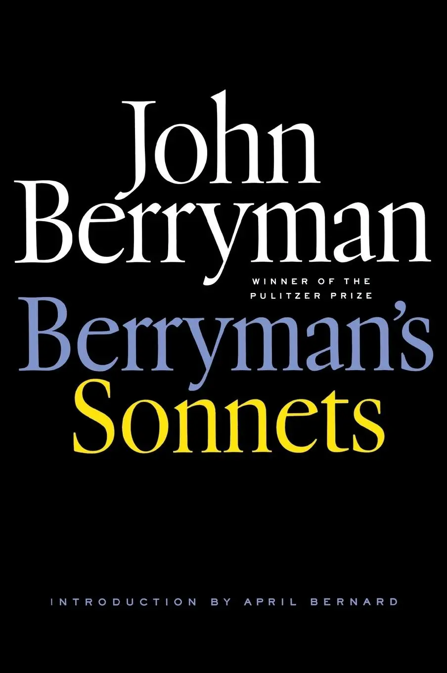 Cover: 9780374534547 | Berryman's Sonnets | John Berryman | Taschenbuch | Englisch | 2014