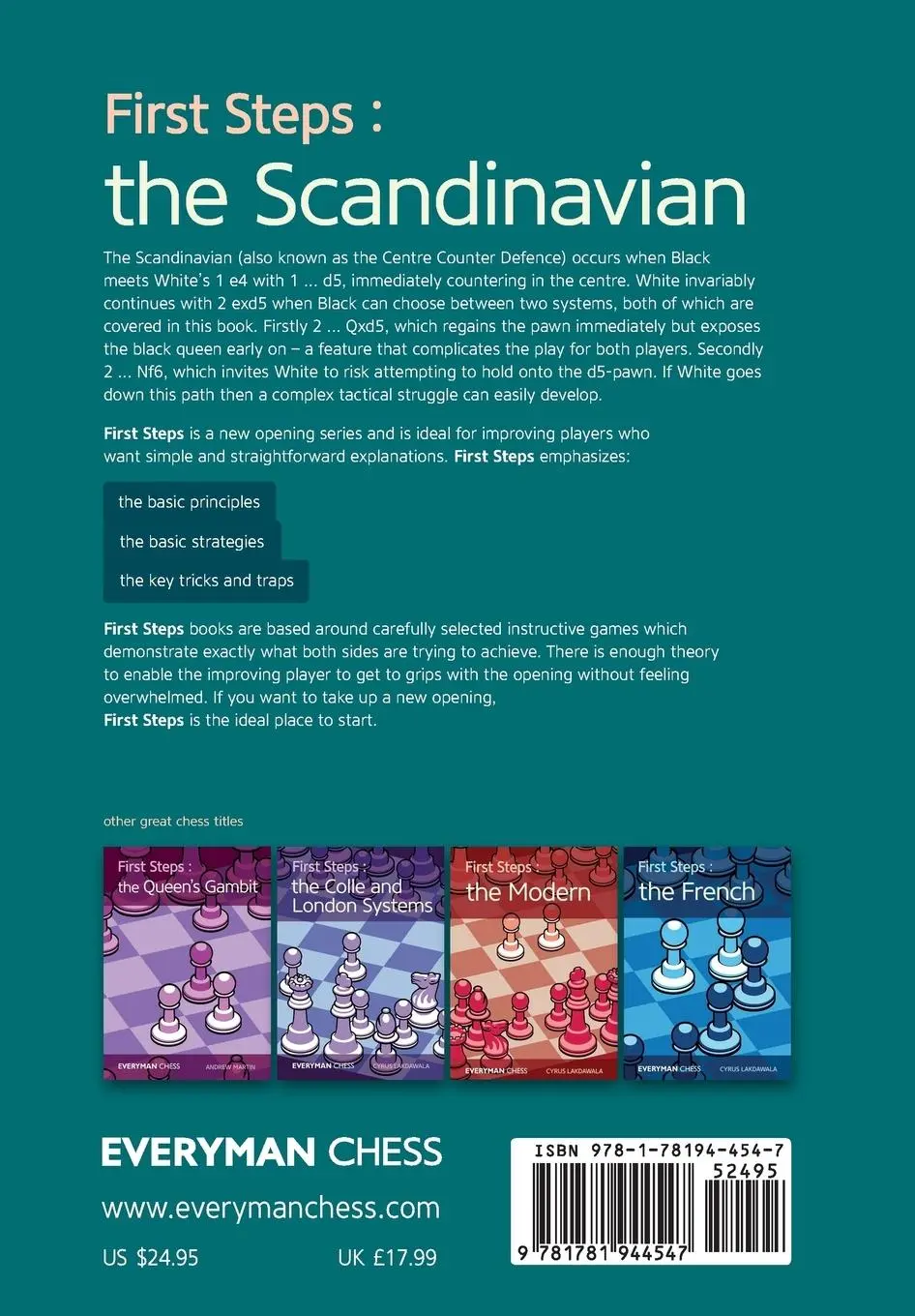 Rückseite: 9781781944547 | First Steps | The Scandinavian | Cyrus Lakdawala | Taschenbuch | 2017