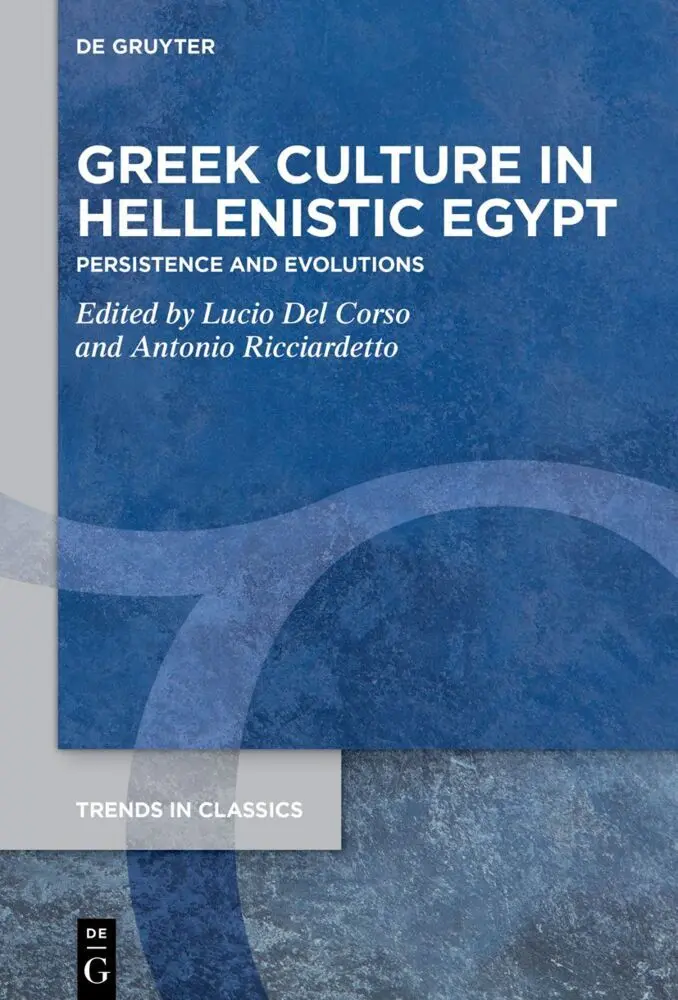 Cover: 9783111334547 | Greek Culture in Hellenistic Egypt | Persistence and Evolutions | Buch