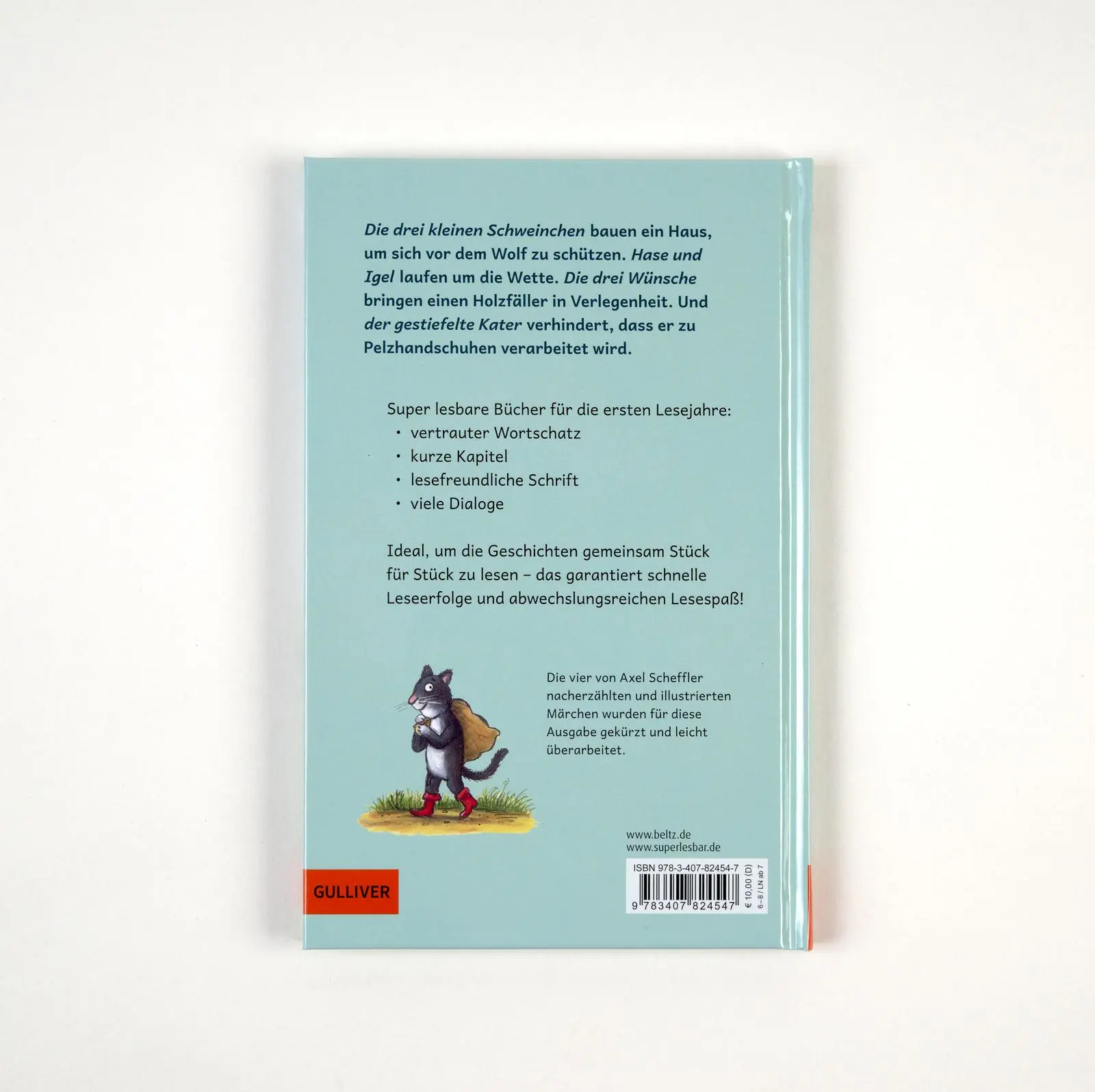 Rückseite: 9783407824547 | Gemeinsam durch die ersten Lesejahre. Tierisch gute Märchen | Buch