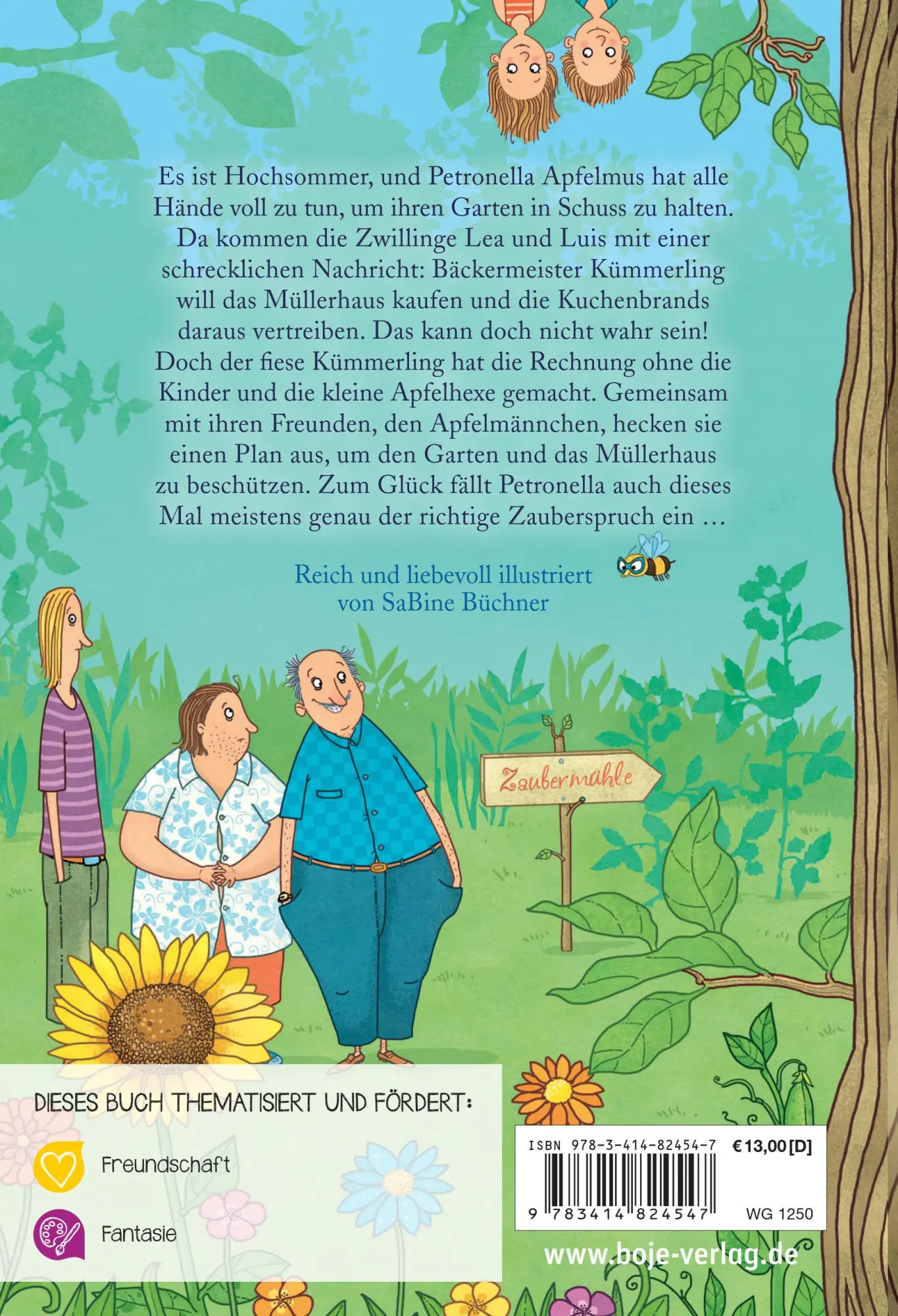 Bild: 9783414824547 | Petronella Apfelmus 04 - Zauberhut und Bienenstich | Sabine Städing