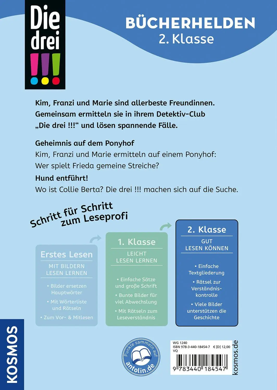 Bild: 9783440184547 | Die drei !!!, Bücherhelden 2. Klasse, Doppelband, Tierisch gute...