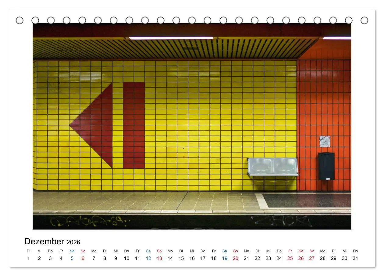 Bild: 9783457704547 | Köln - Unten (Tischkalender 2026 DIN A5 quer), CALVENDO Monatskalender