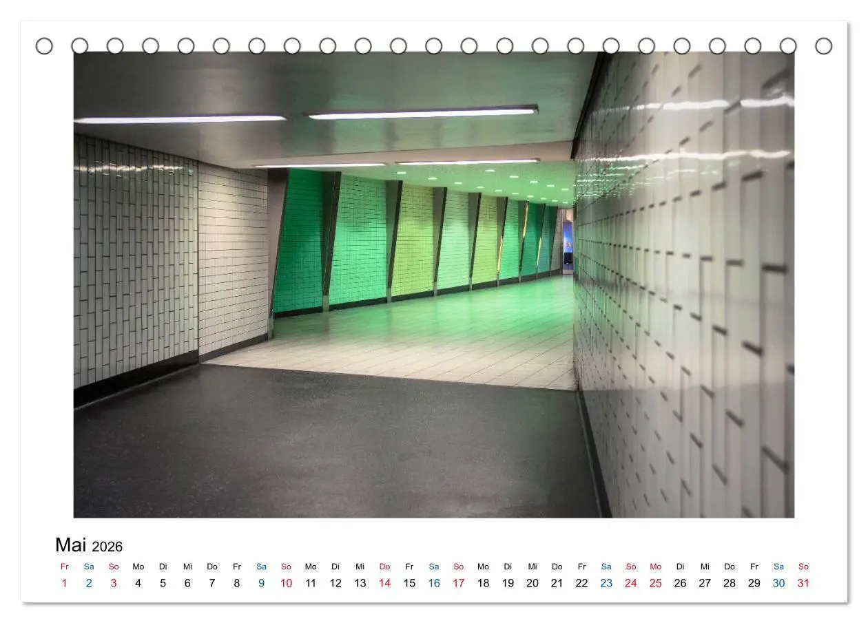 Bild: 9783457704547 | Köln - Unten (Tischkalender 2026 DIN A5 quer), CALVENDO Monatskalender