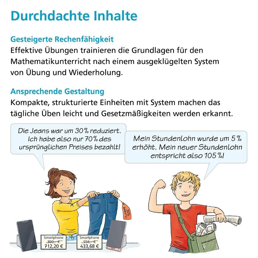 Bild: 9783619854547 | Das Übungsheft Mathematik 8 | Denk- und Rechentraining, Klasse 8