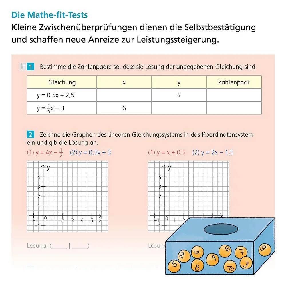 Bild: 9783619854547 | Das Übungsheft Mathematik 8 | Denk- und Rechentraining, Klasse 8