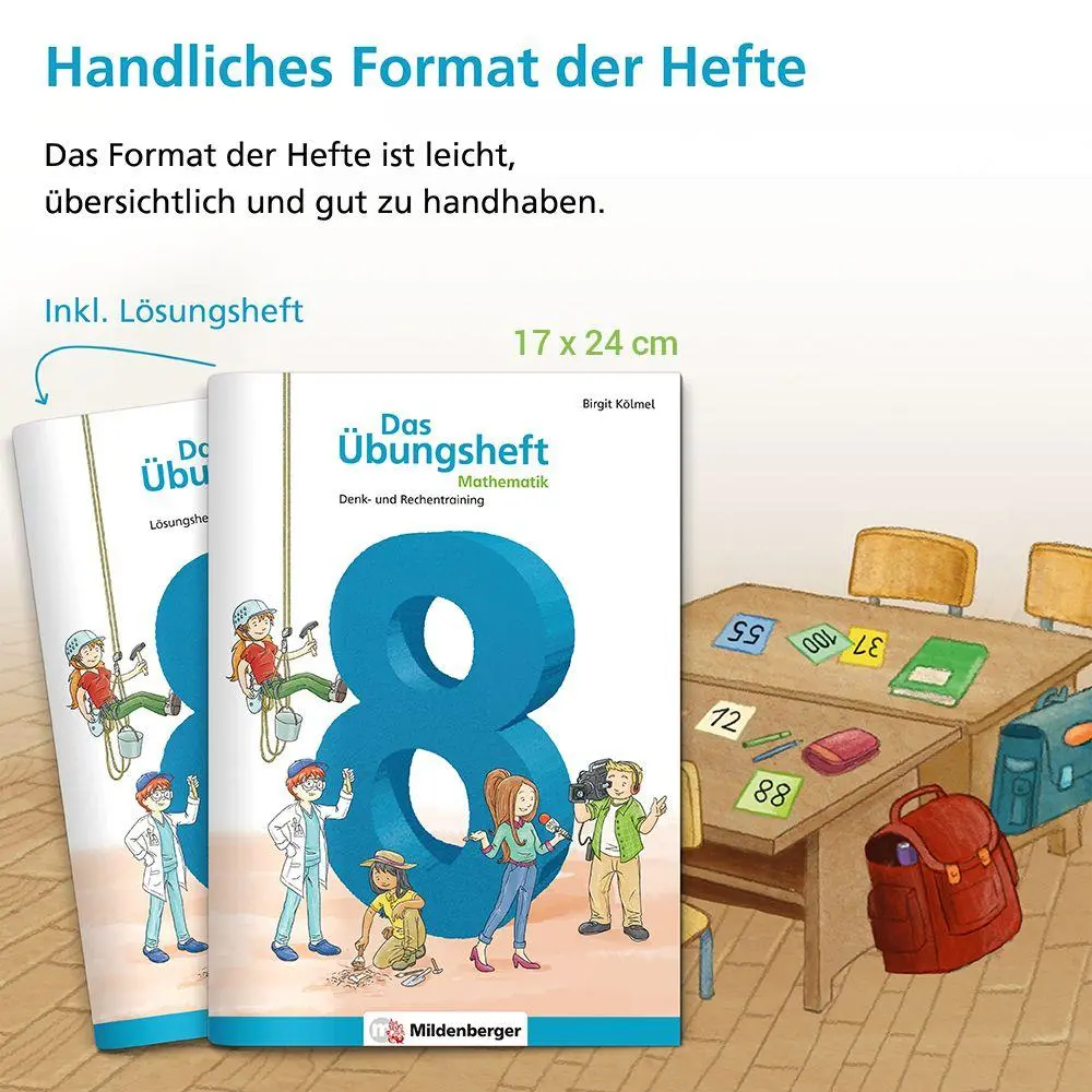Bild: 9783619854547 | Das Übungsheft Mathematik 8 | Denk- und Rechentraining, Klasse 8