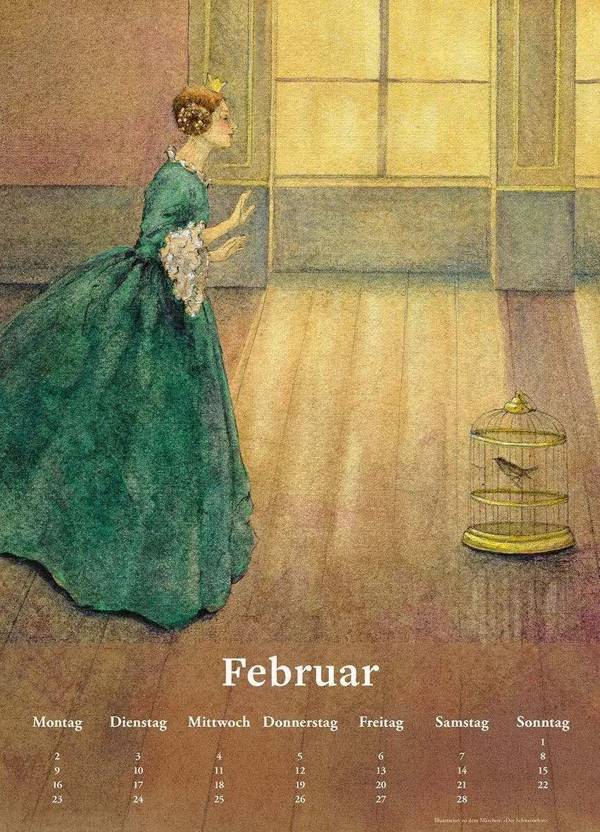 Bild: 9783825154547 | Kinderzimmer-Kalender 2027 'Hans Christian Andersen' | Drescher | 2027