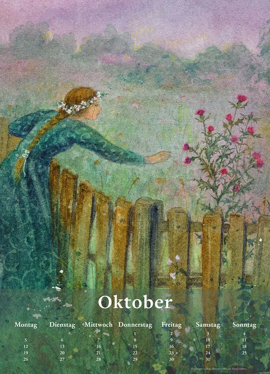Bild: 9783825154547 | Kinderzimmer-Kalender 2027 'Hans Christian Andersen' | Drescher | 2027