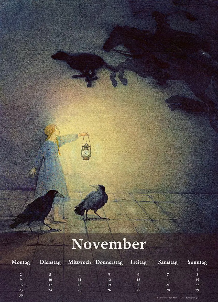 Bild: 9783825154547 | Kinderzimmer-Kalender 2027 'Hans Christian Andersen' | Drescher | 2027