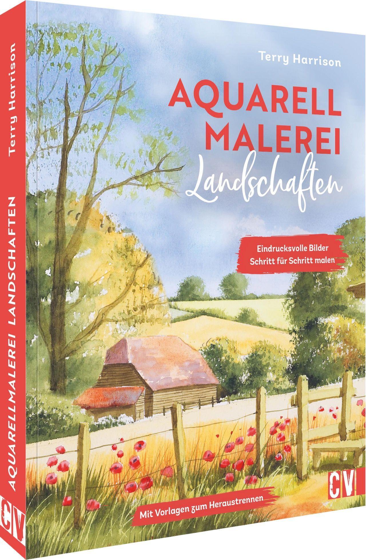 Cover: 9783862304547 | Aquarellmalerei Landschaften | Terry Harrison | Taschenbuch | 144 S.