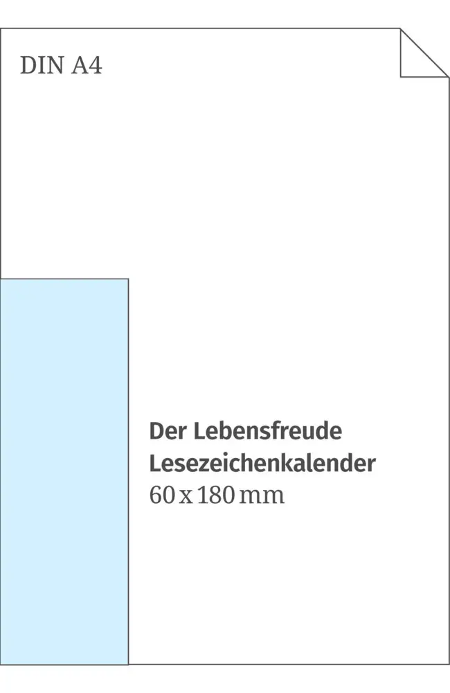 Bild: 9783910294547 | Der Lebensfreude-Lesezeichenkalender 2026 | Doris Wolf (u. a.) | 13 S.