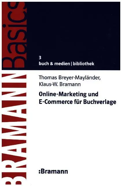Cover: 9783934054547 | Online-Marketing und E-Commerce für Buchverlage | Taschenbuch | 165 S.