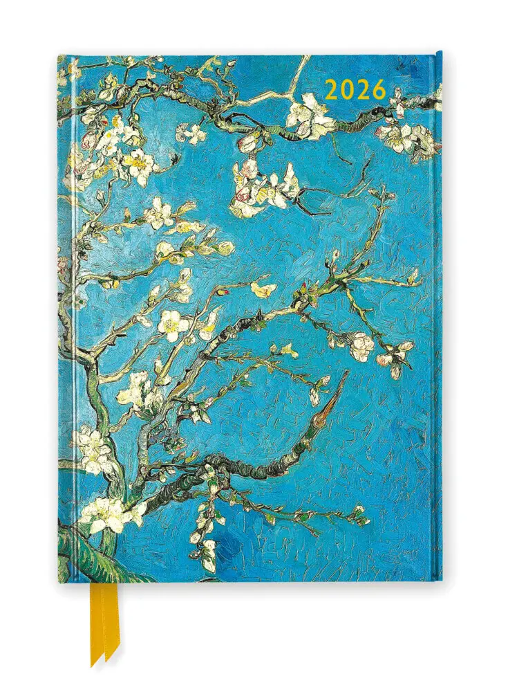 Cover: 9781835624647 | Vincent van Gogh - Mandelbaum in Blüte - Tischkalender 2026 | Flame