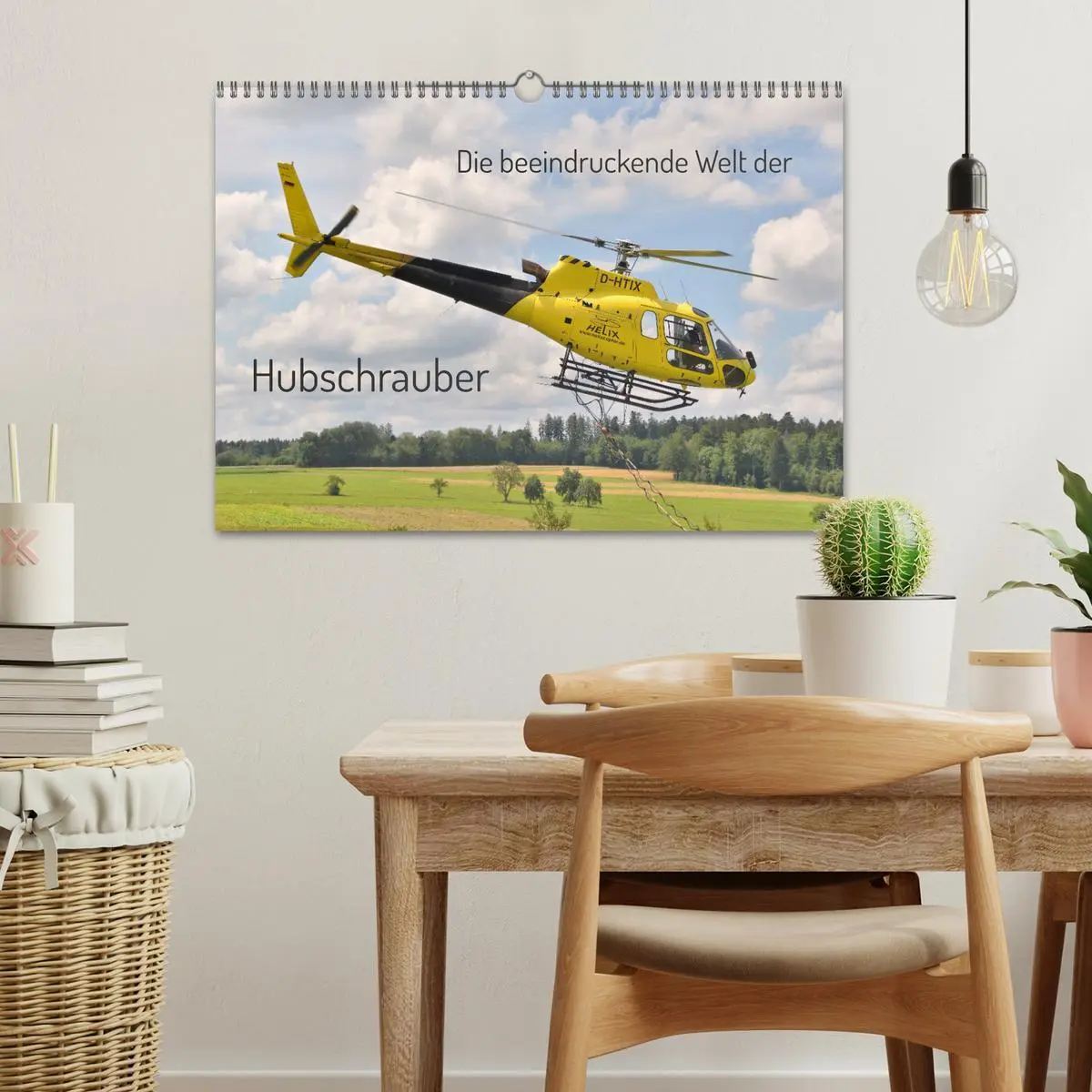 Bild: 9783457314647 | Die beeindruckende Welt der Hubschrauber (Wandkalender 2026 DIN A3...