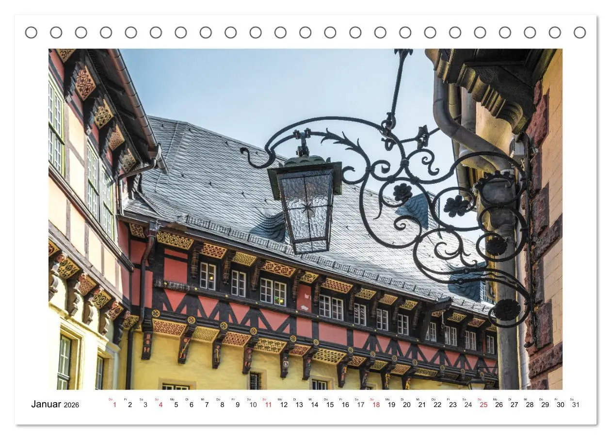 Bild: 9783457794647 | Wernigerode - Die Fachwerkstadt im Harz (Tischkalender 2026 DIN A5...