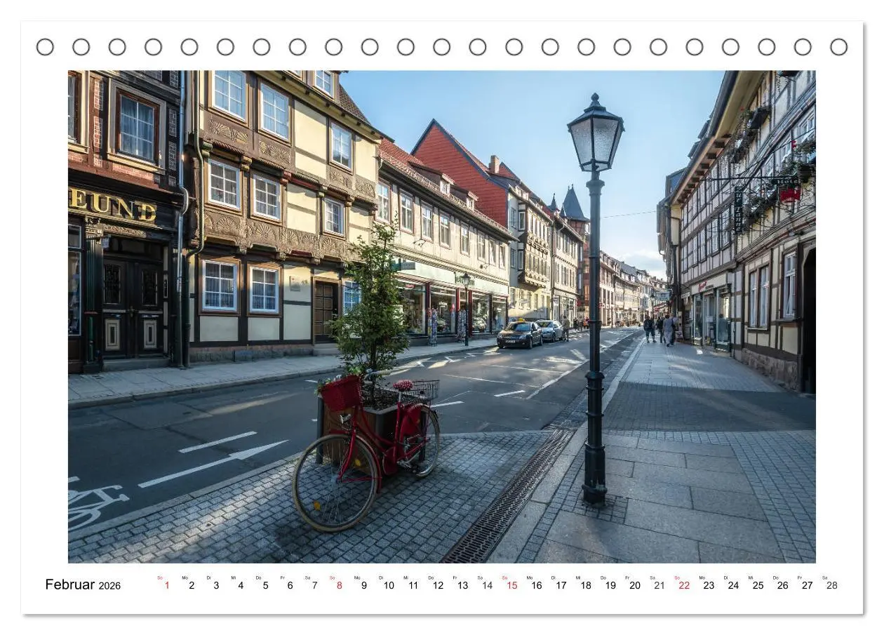 Bild: 9783457794647 | Wernigerode - Die Fachwerkstadt im Harz (Tischkalender 2026 DIN A5...
