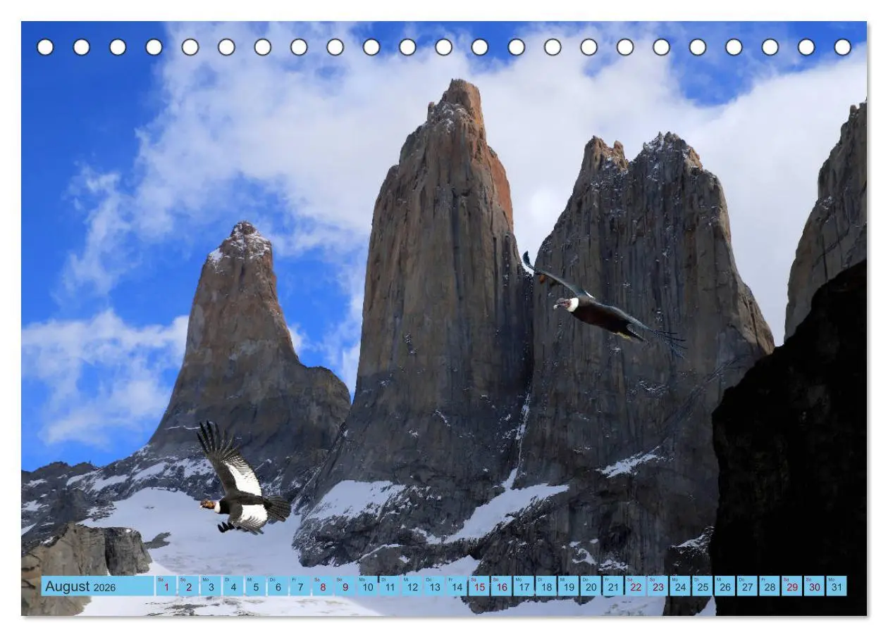 Bild: 9783457934647 | Märchenwelt Patagonien (Tischkalender 2026 DIN A5 quer), CALVENDO...