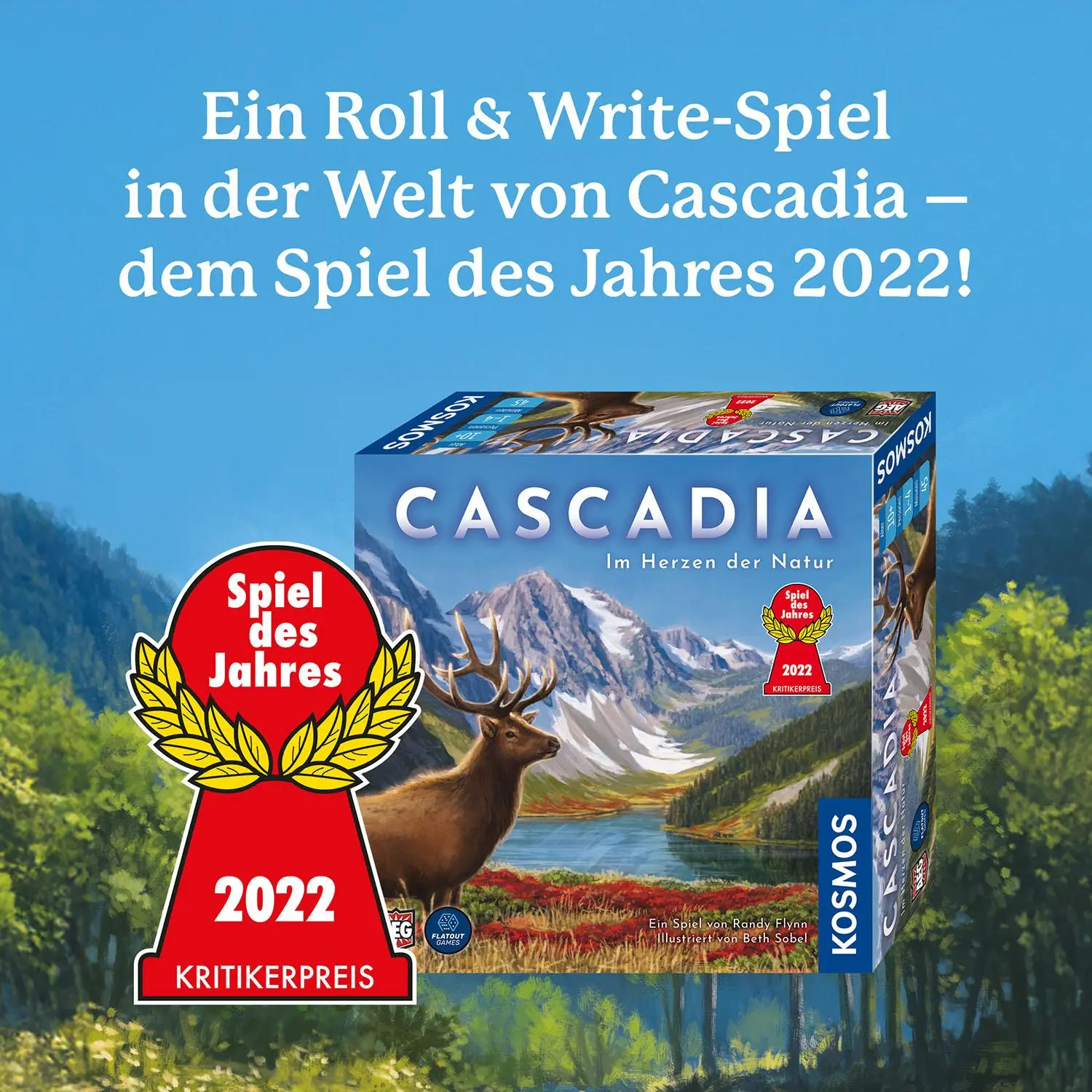 Bild: 4002051684747 | Cascadia Rolling Rivers | Spiel | Randy Flynn | Spiel | 684747 | 2024