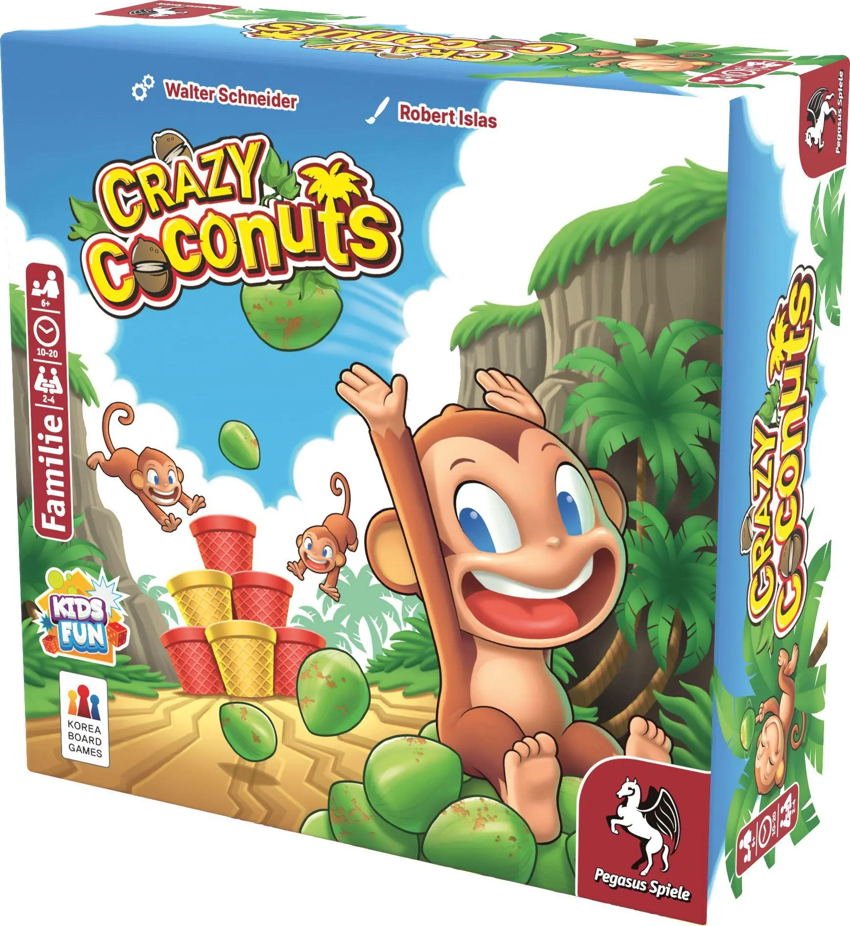 Bild: 4250231744747 | Crazy Coconuts | Spiel | 57210G | Deutsch | 2026 | Pegasus Spiele GmbH