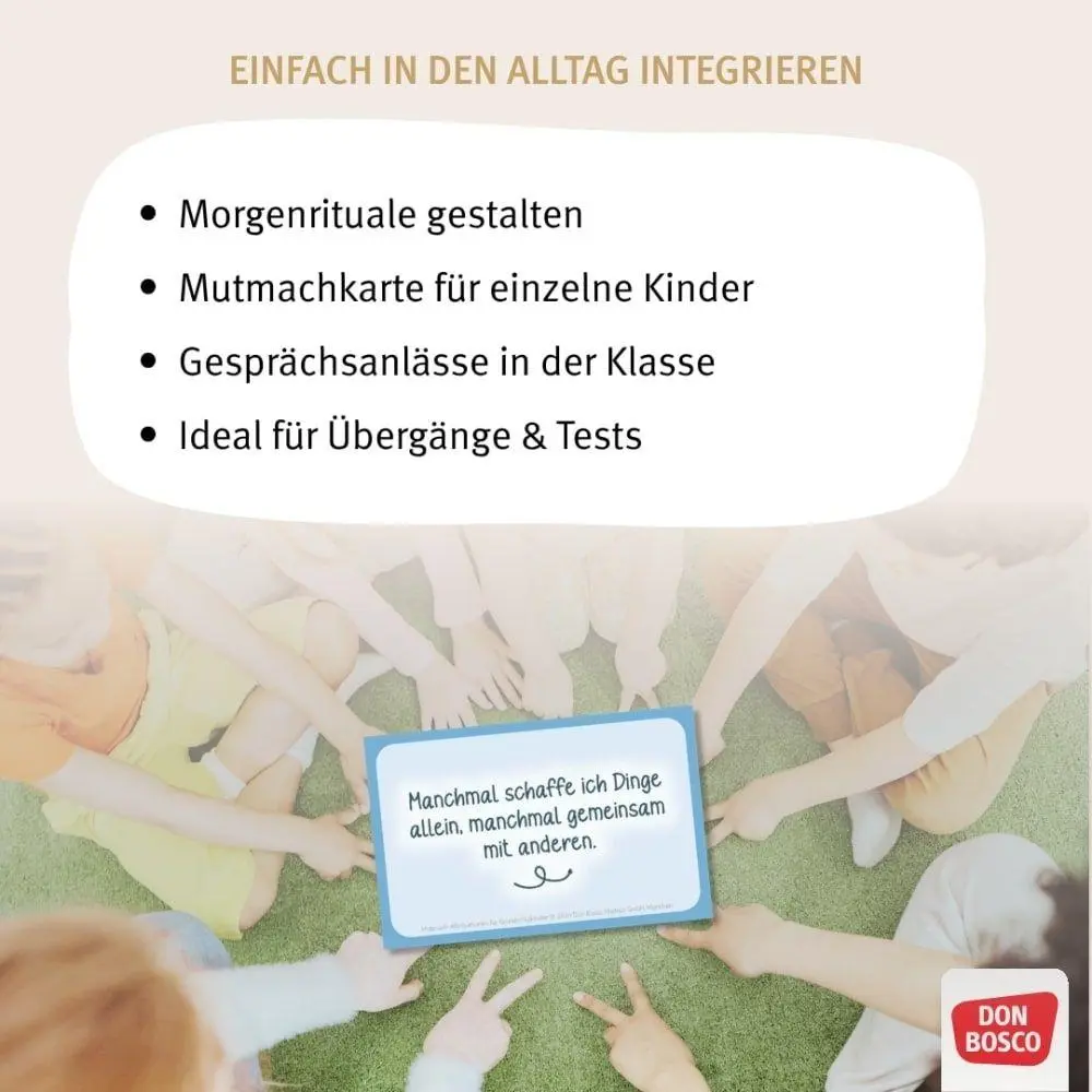 Bild: 4260694924747 | Schritt für Schritt! 3 x 30 Mut-mach-Affirmationen für Kinder in...