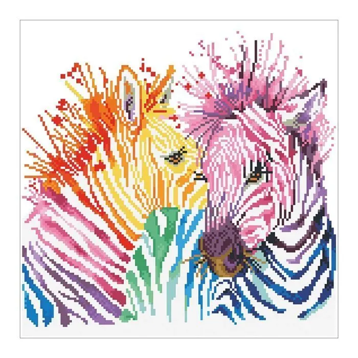 Bild: 4897073244747 | Diamond Dotz Regenbogen Zebras | 2524474 | Deutsch | 2024