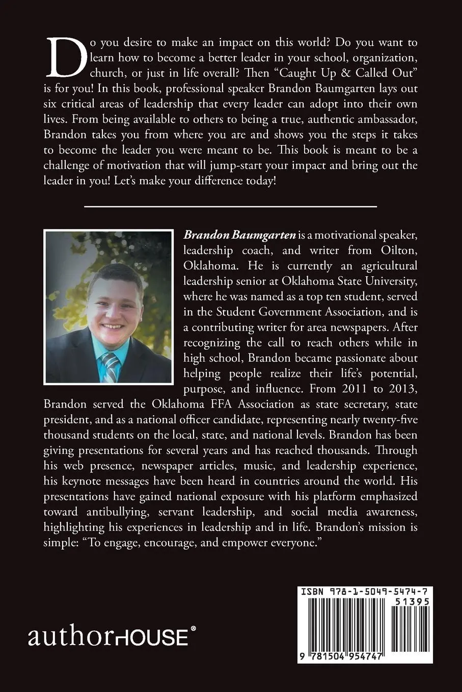 Rückseite: 9781504954747 | Caught Up &amp; Called Out | Brandon Baumgarten | Taschenbuch | Englisch