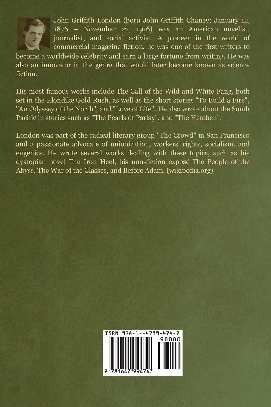 Rückseite: 9781647994747 | Lost Face | Jack London | Taschenbuch | Kartoniert / Broschiert | 2020
