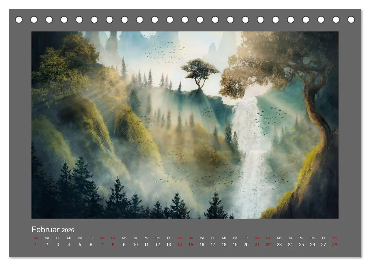 Bild: 9783457544747 | Geheimnisse des alten Waldes (Tischkalender 2026 DIN A5 quer),...