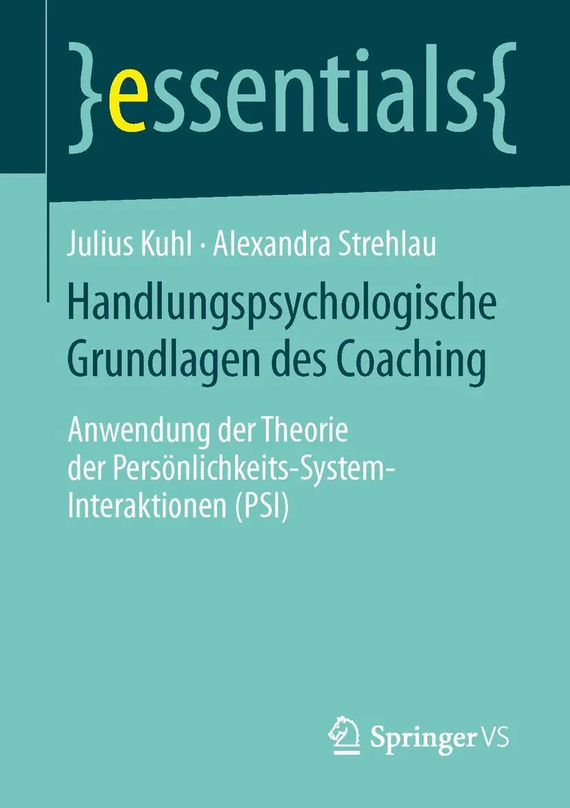 Cover: 9783658064747 | Handlungspsychologische Grundlagen des Coaching | Strehlau (u. a.)