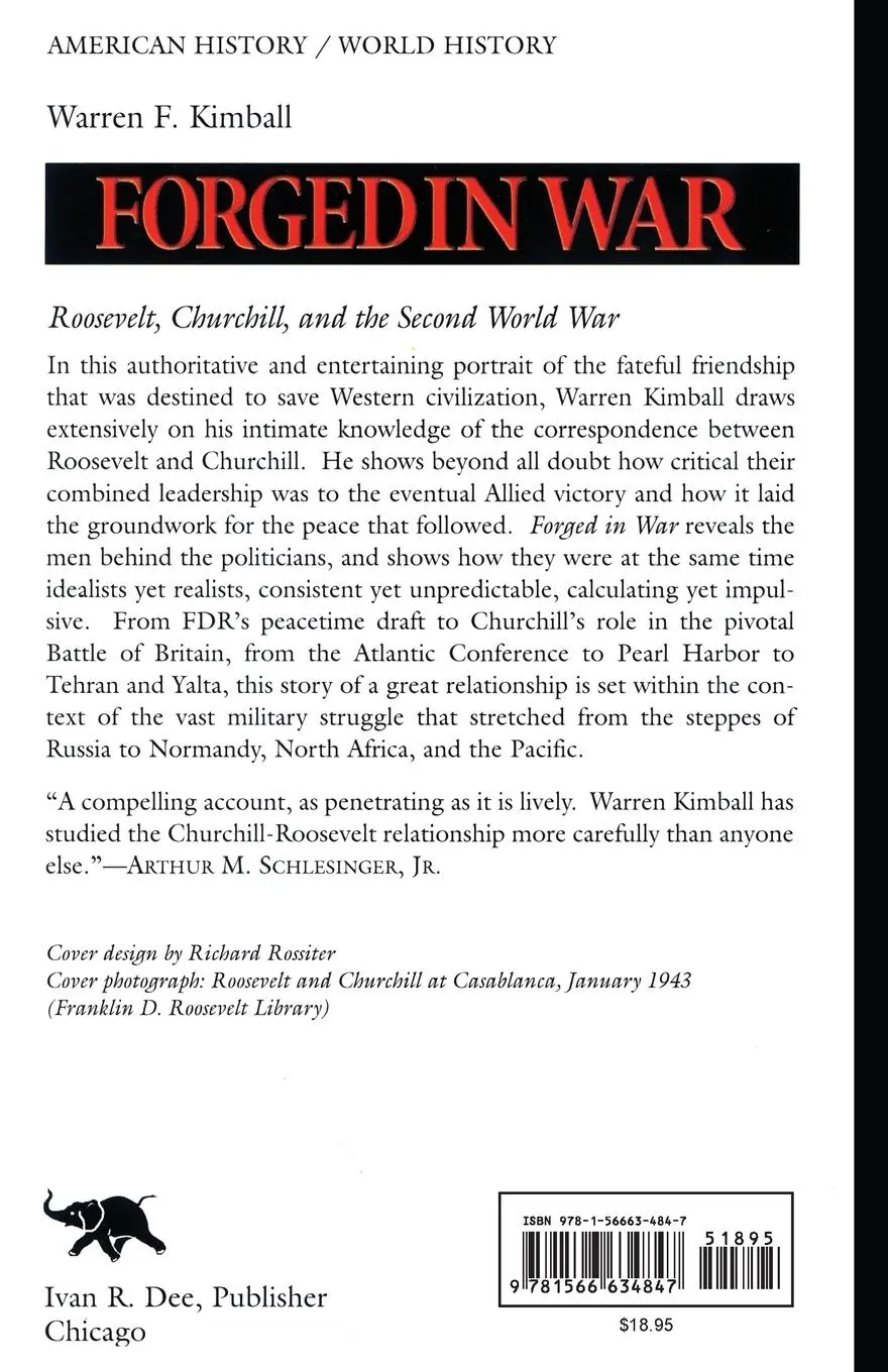 Rückseite: 9781566634847 | Forged in War | Roosevelt, Churchill, and the Second World War | Buch