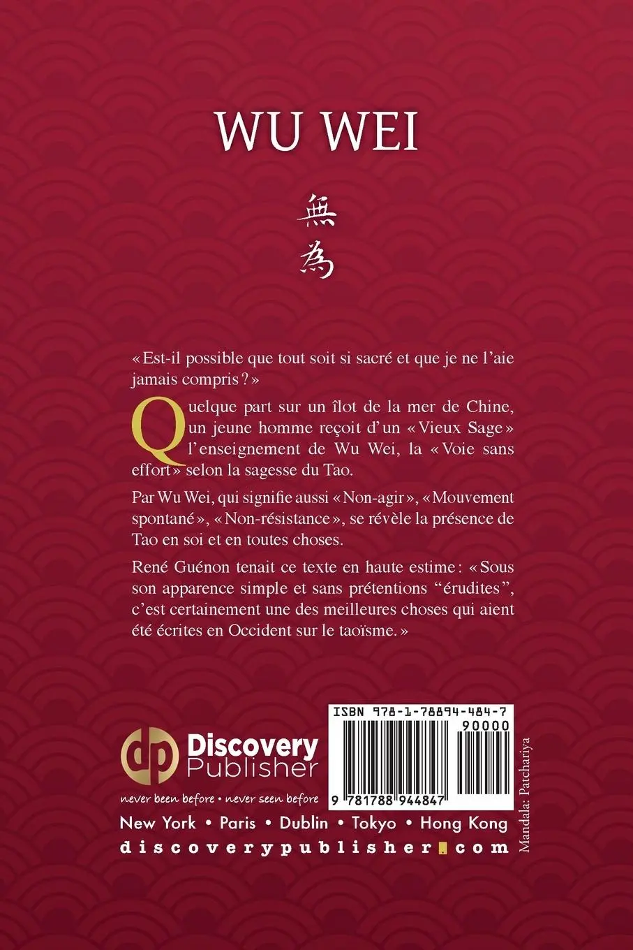 Rückseite: 9781788944847 | Wu Wei - Le Tao, l'Art, l'Amour d'après Lao Tse | Henri Borel | Buch