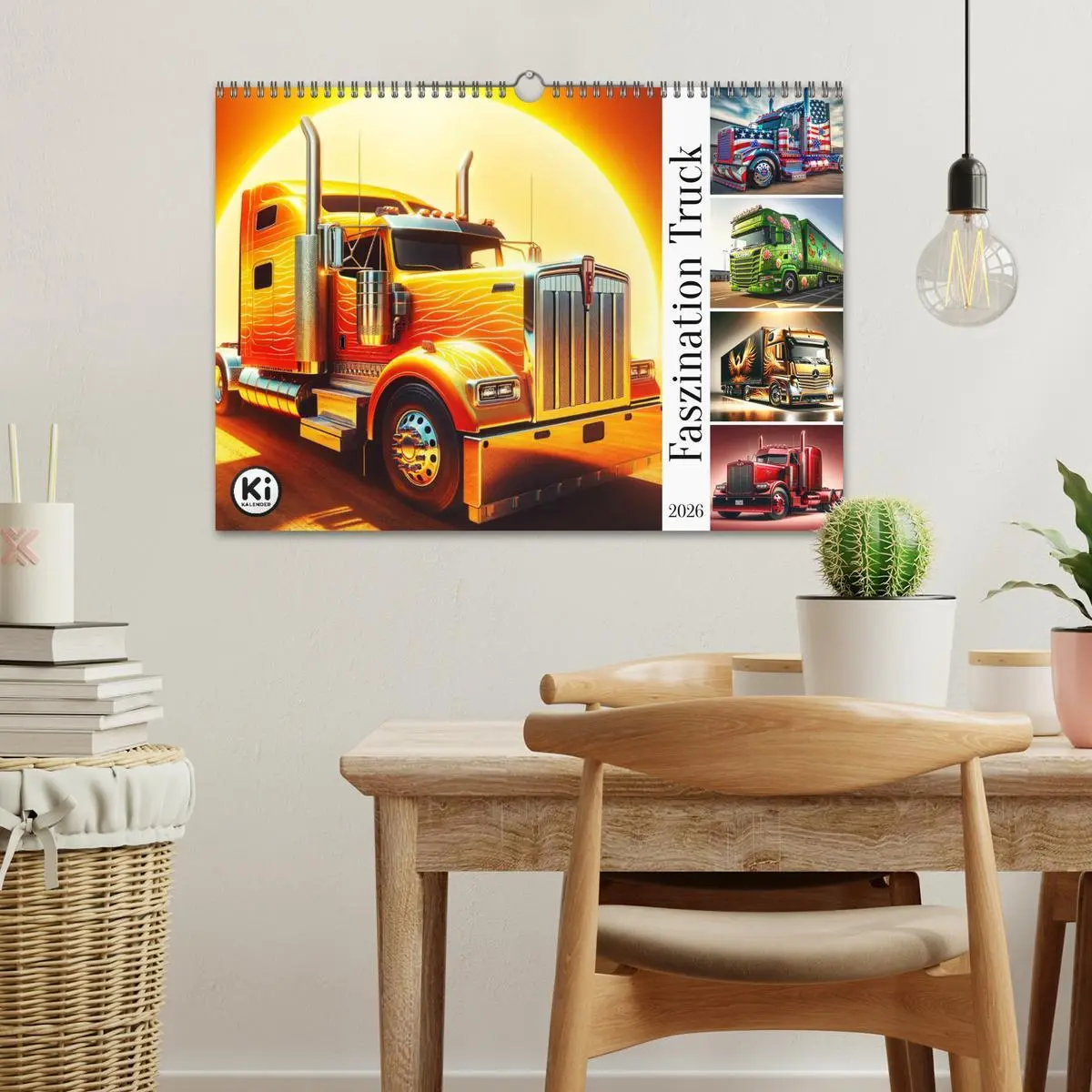 Bild: 9783457464847 | Faszination Truck: KI-Designs von Lack und Leistung (Wandkalender...