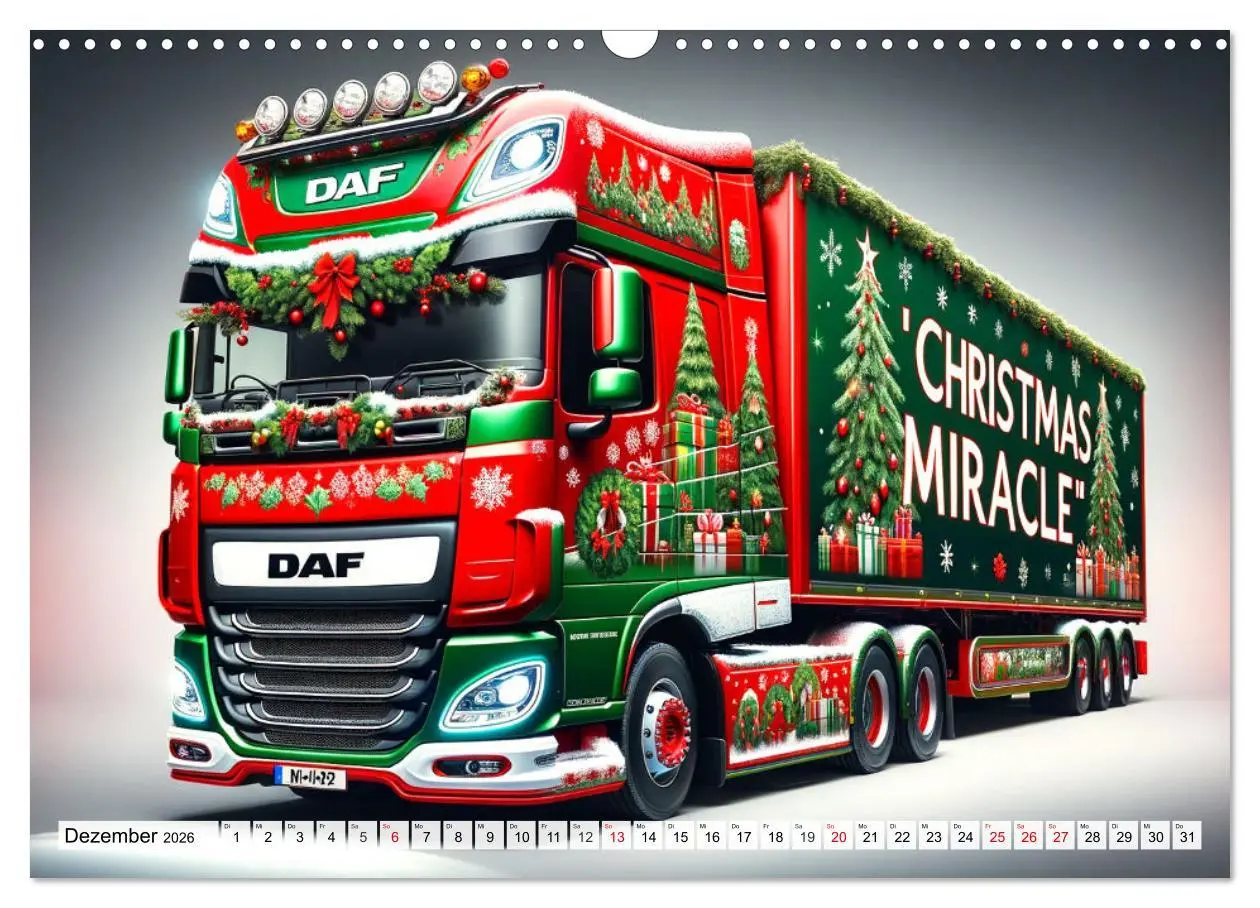 Bild: 9783457464847 | Faszination Truck: KI-Designs von Lack und Leistung (Wandkalender...
