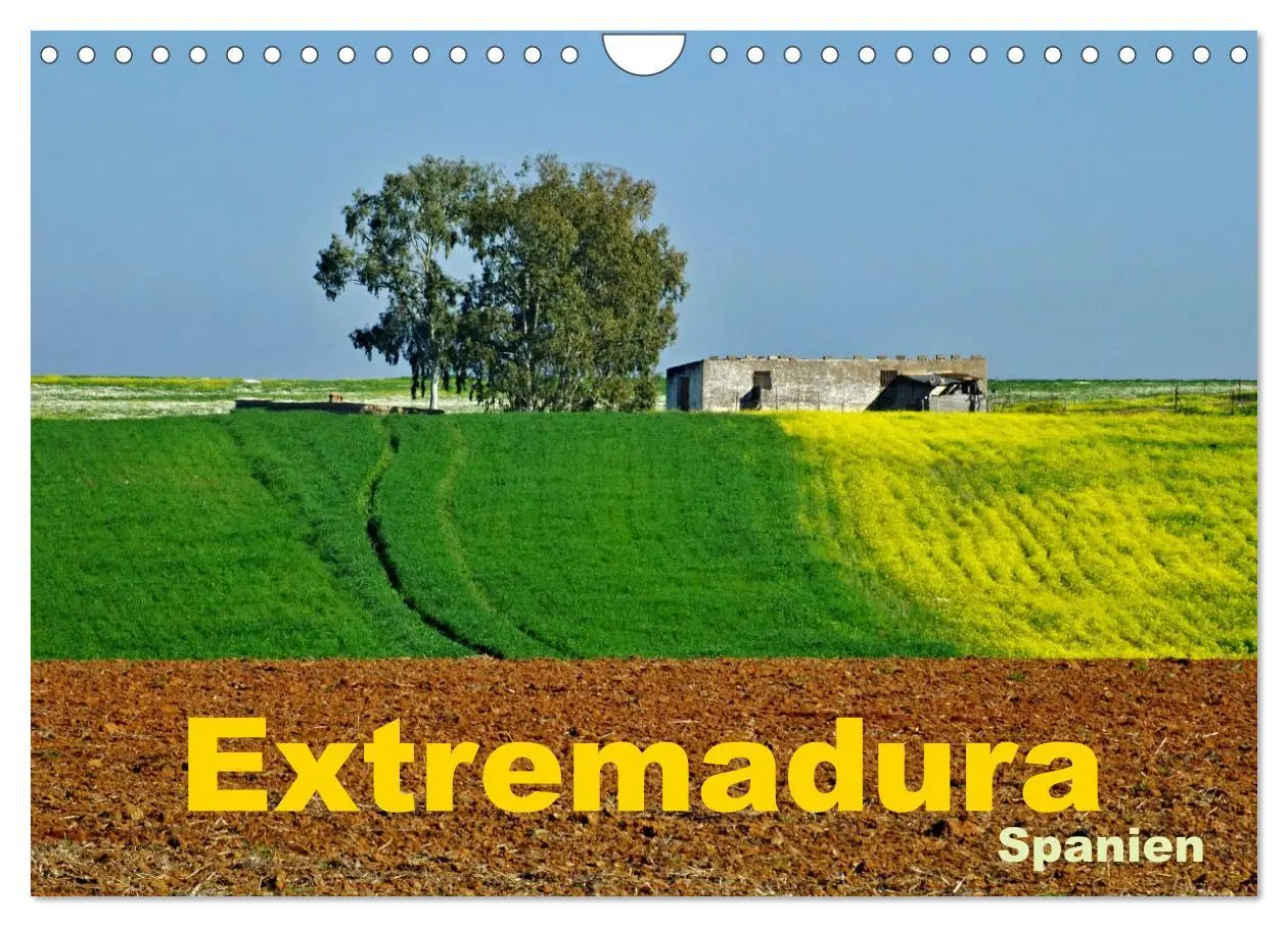 Cover: 9783457604847 | Extremadura Spanien (Wandkalender 2026 DIN A4 quer), CALVENDO...