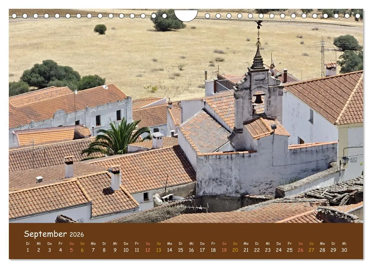 Bild: 9783457604847 | Extremadura Spanien (Wandkalender 2026 DIN A4 quer), CALVENDO...