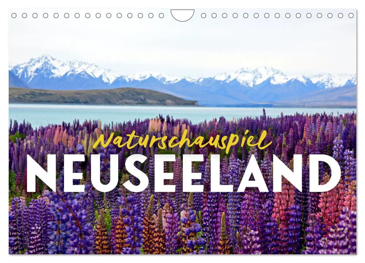Cover: 9783457914847 | Naturschauspiel Neuseeland (Wandkalender 2026 DIN A4 quer),...