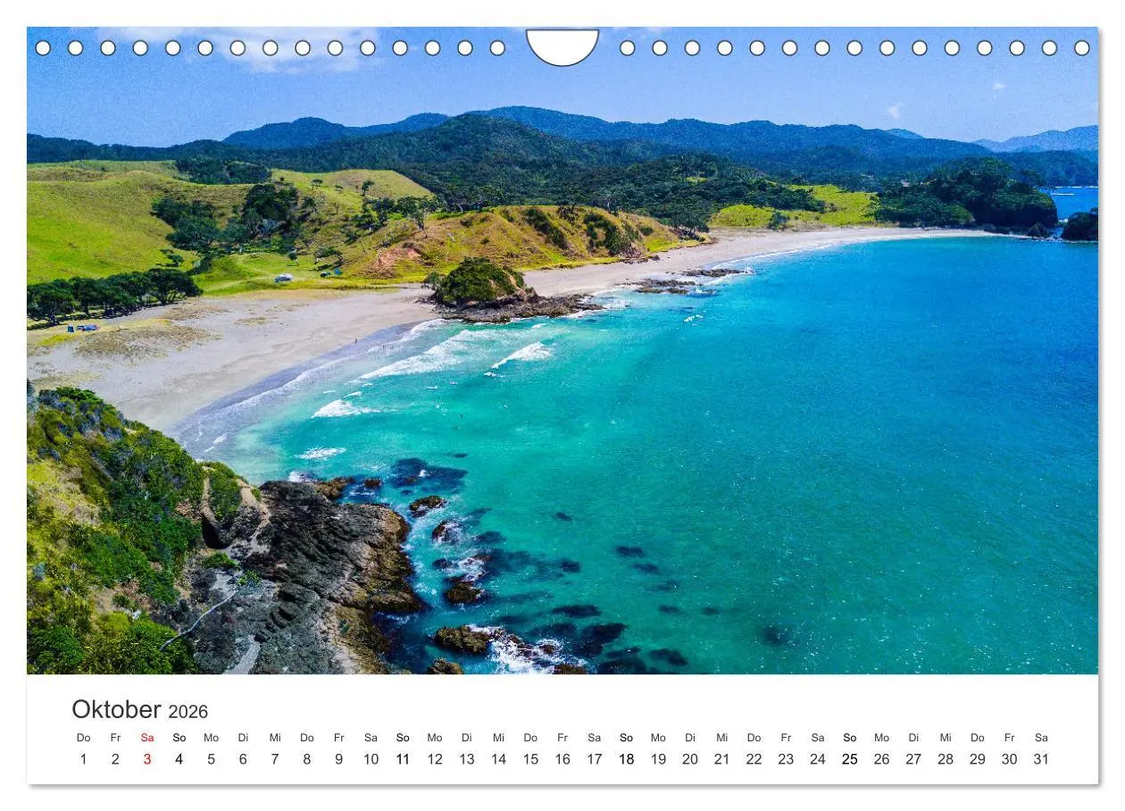 Bild: 9783457914847 | Naturschauspiel Neuseeland (Wandkalender 2026 DIN A4 quer),...