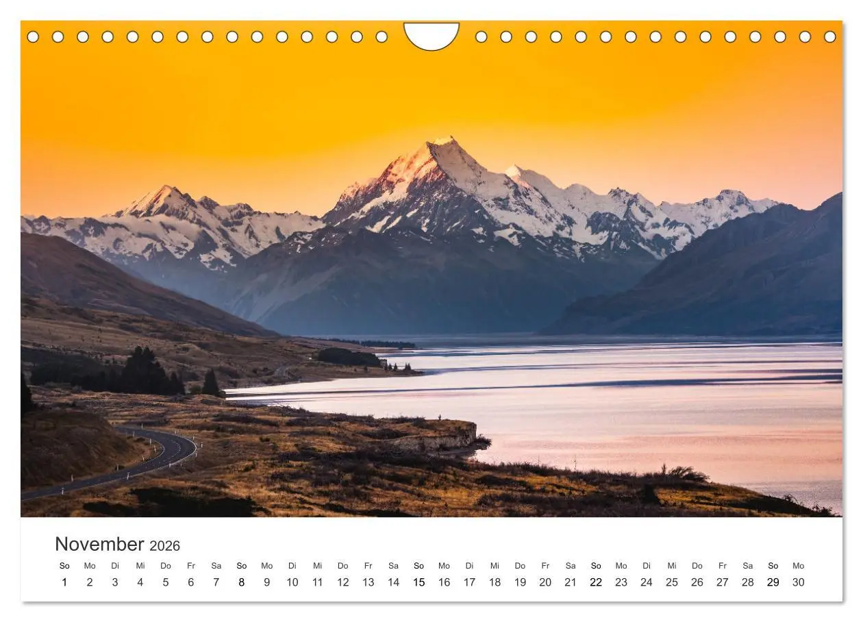 Bild: 9783457914847 | Naturschauspiel Neuseeland (Wandkalender 2026 DIN A4 quer),...