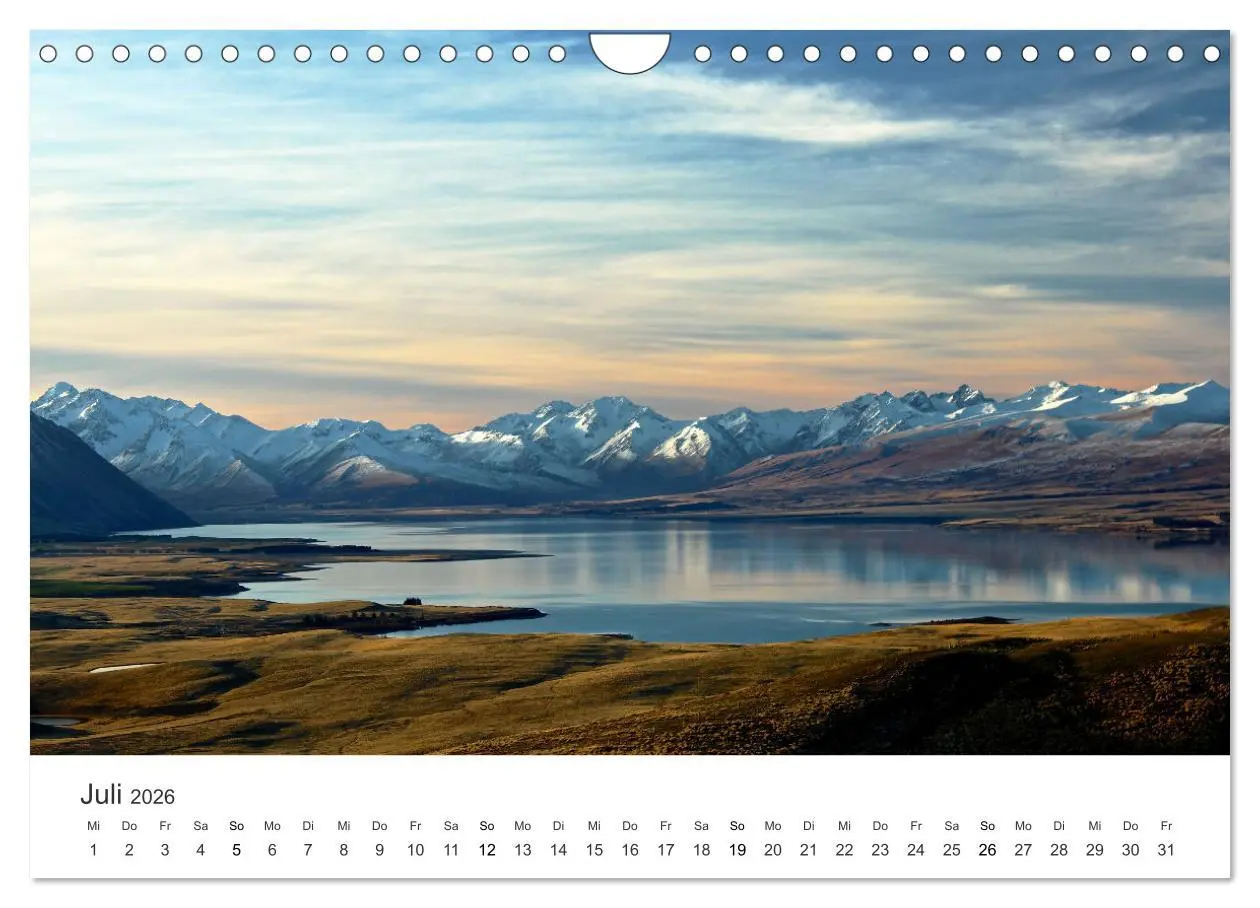 Bild: 9783457914847 | Naturschauspiel Neuseeland (Wandkalender 2026 DIN A4 quer),...