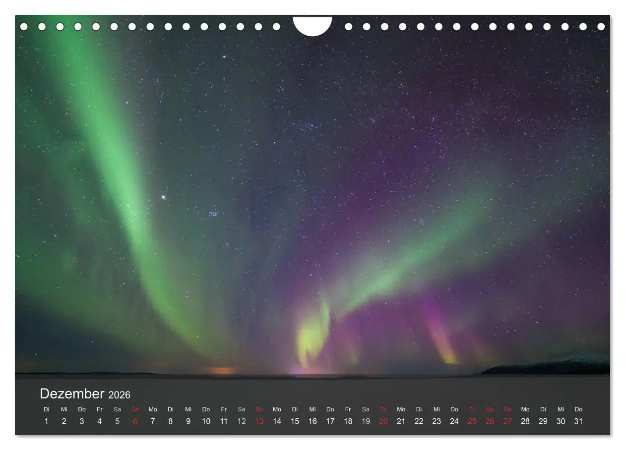 Bild: 9783516174847 | Lappland 2026 (Wandkalender 2026 DIN A4 quer), CALVENDO Monatskalender
