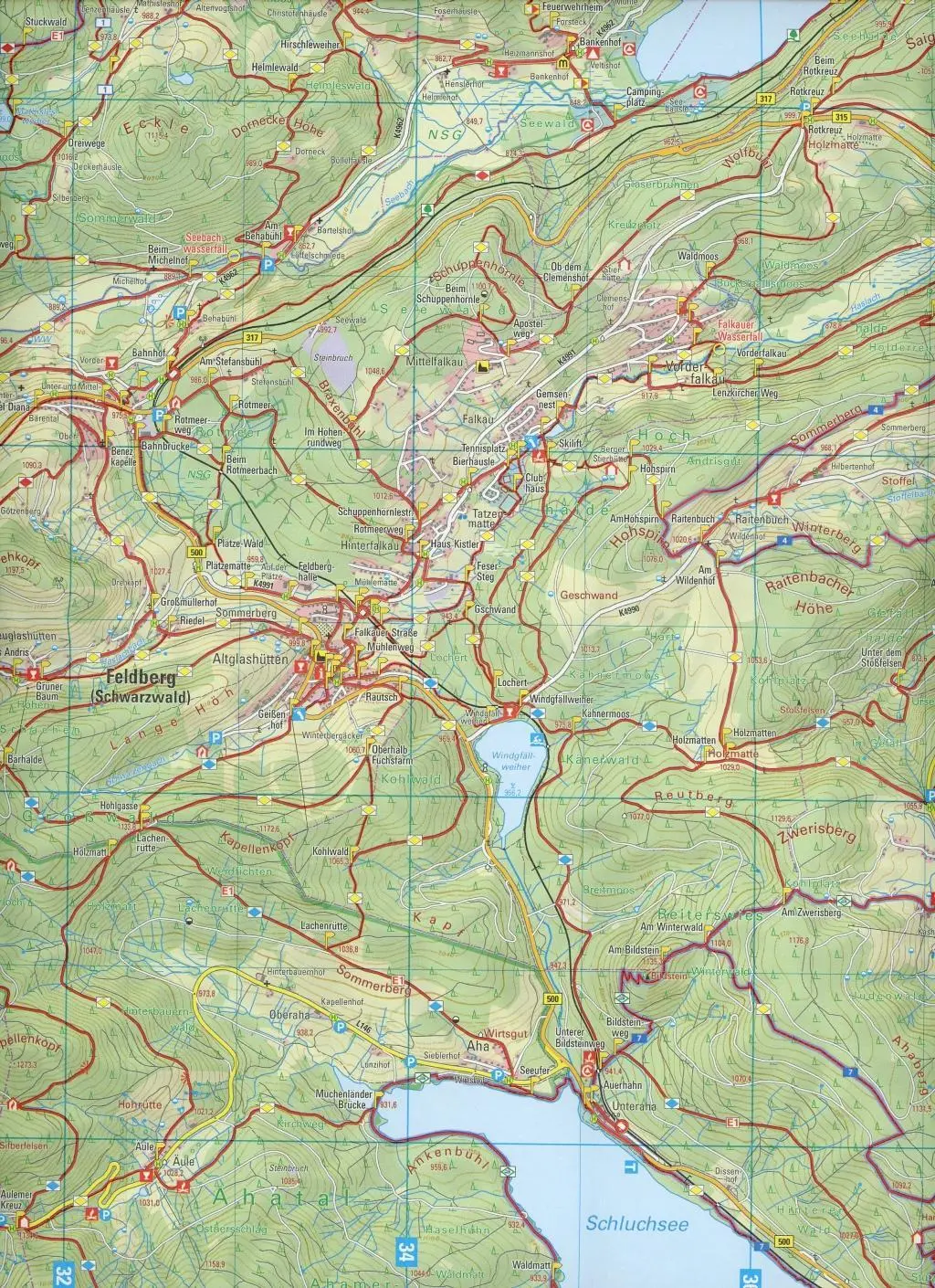 Bild: 9783863984847 | W258 Wanderkarte 1:25 000 Titisee-Neustadt | (Land-)Karte | 2 S.