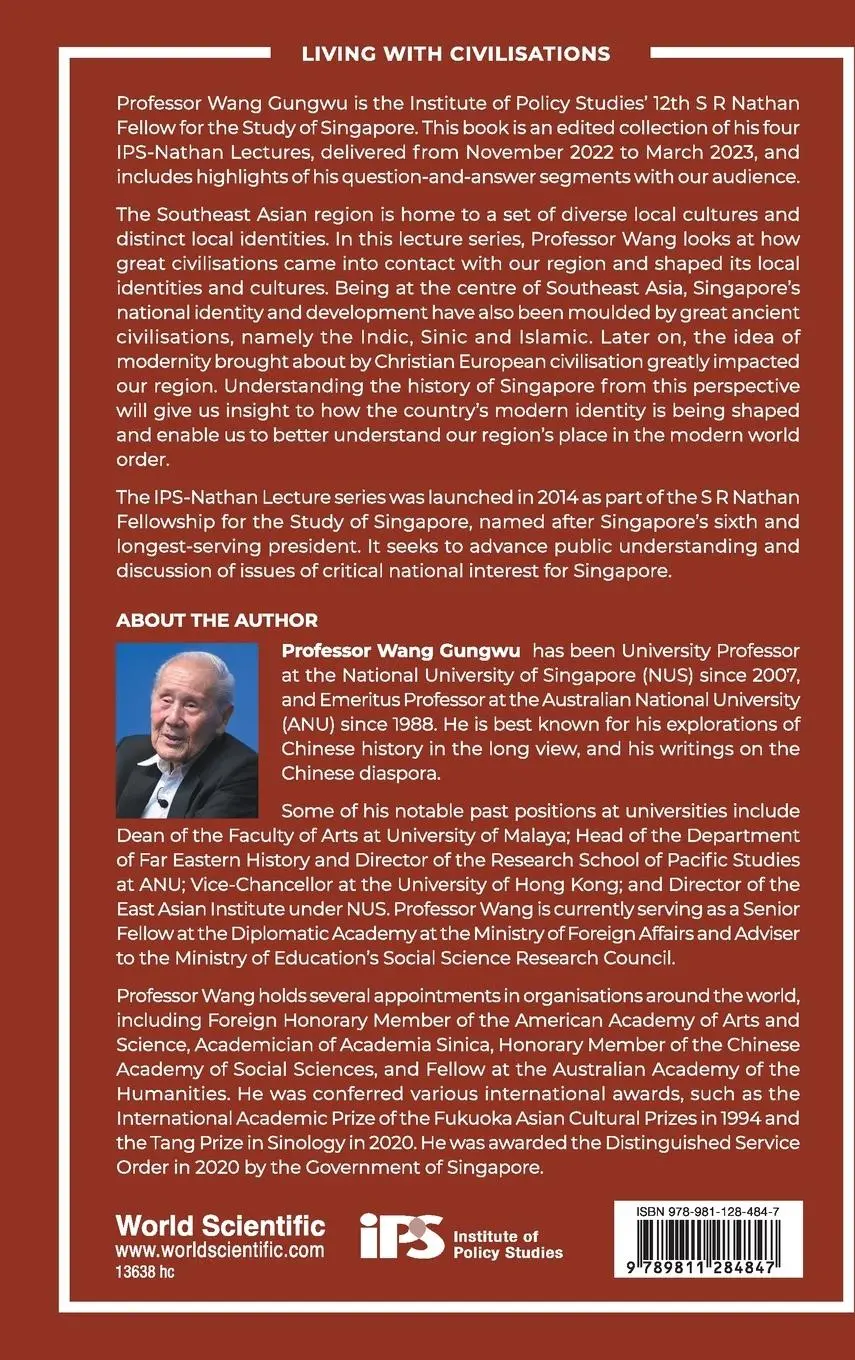 Rückseite: 9789811284847 | LIVING WITH CIVILISATIONS | Gungwu Wang | Buch | Englisch | 2023