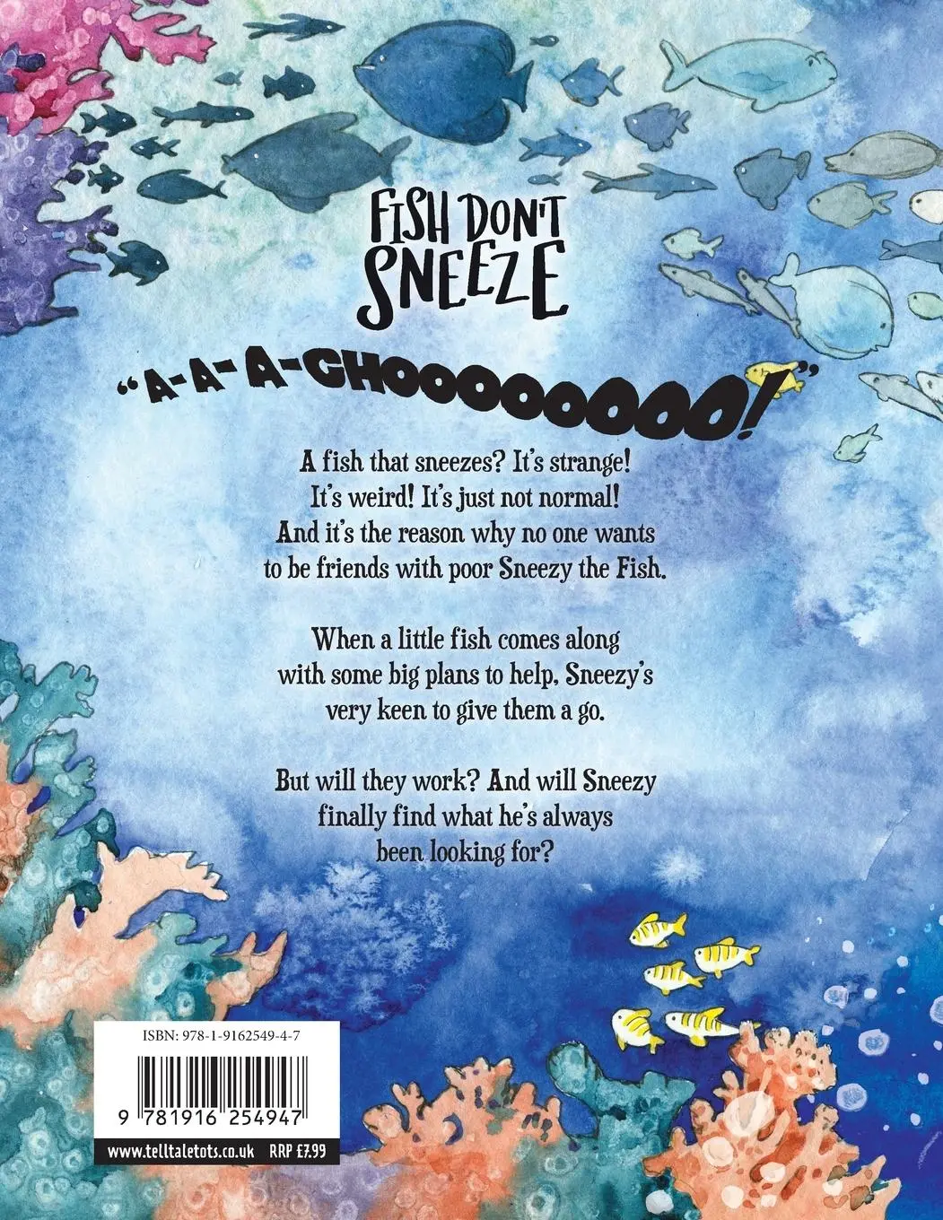 Rückseite: 9781916254947 | Fish Don't Sneeze | Kirstie Watson | Taschenbuch | Englisch | 2020