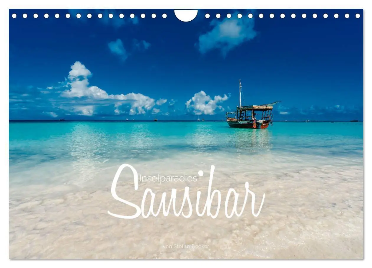 Cover: 9783435364947 | Inselparadies Sansibar (Wandkalender 2025 DIN A4 quer), CALVENDO...