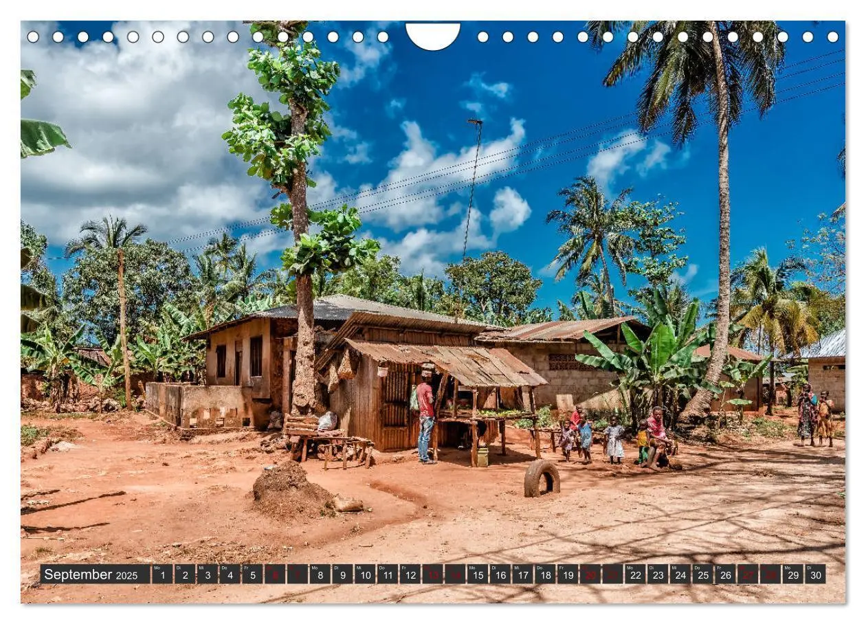 Bild: 9783435364947 | Inselparadies Sansibar (Wandkalender 2025 DIN A4 quer), CALVENDO...